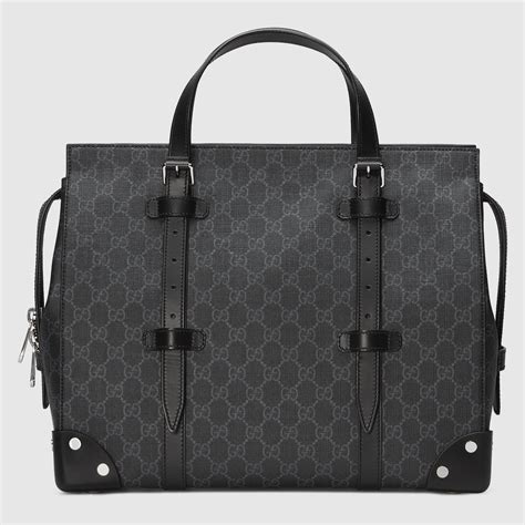 gucci sole mens bag|Gucci men's tote bag.